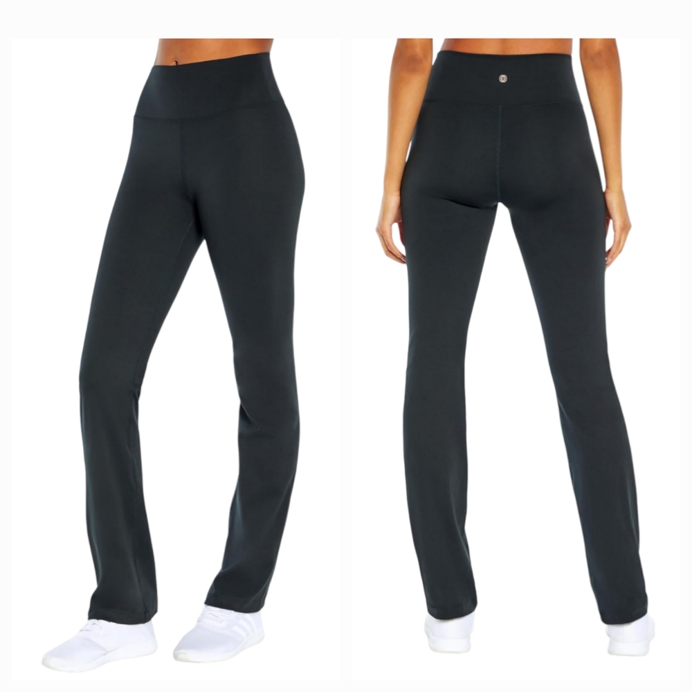 Balance Collection High Rise Flare Yoga Pants S Black Bootcut Leggings NEW Small